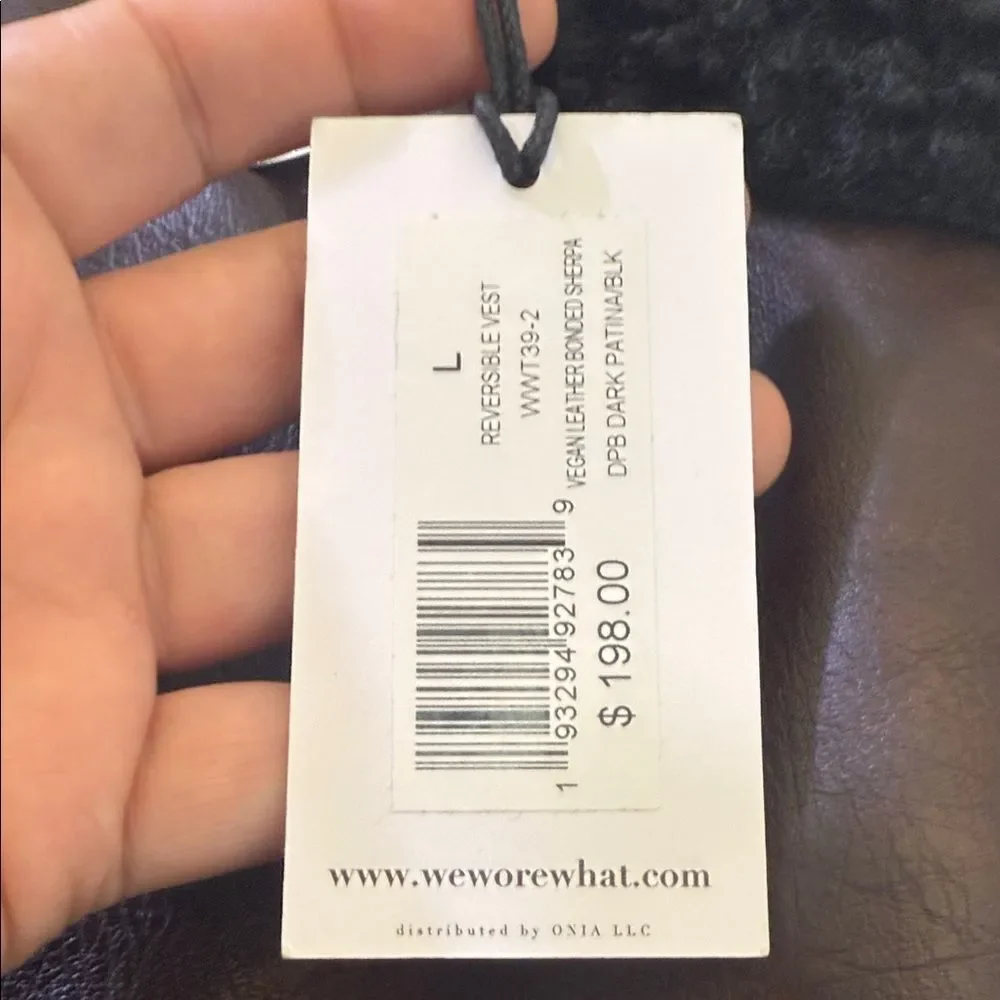 WeWoreWhat nwt reversible